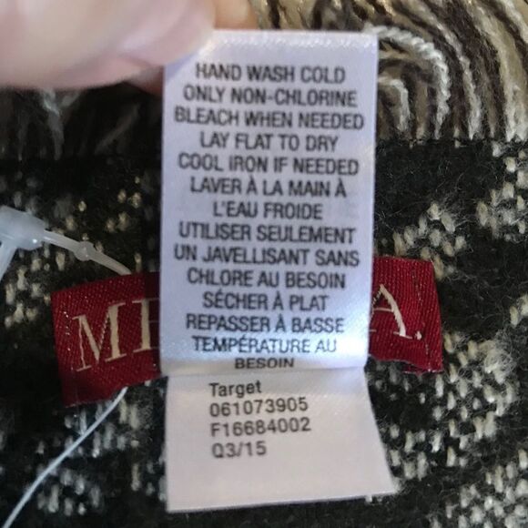 Merona Large Oversized Animal Print Leopard Scarf Wrap NWT - Picture 14 of 15